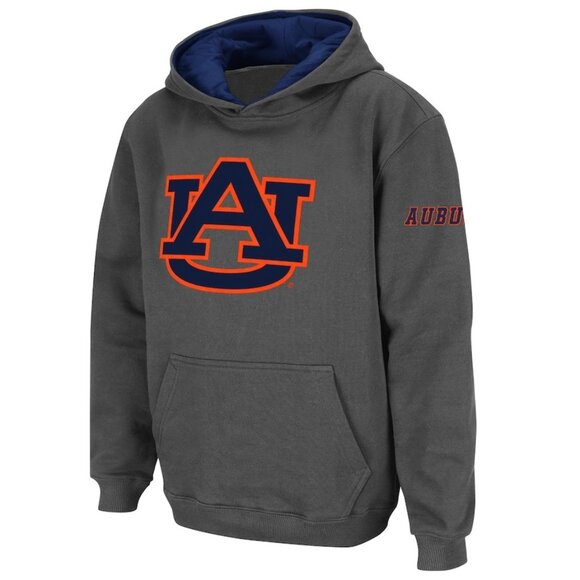 Auburn Tigers YOUTH Stadium Athletic Big Logo Pullover Hoodie - New With Tags! - Picture 1 of 3